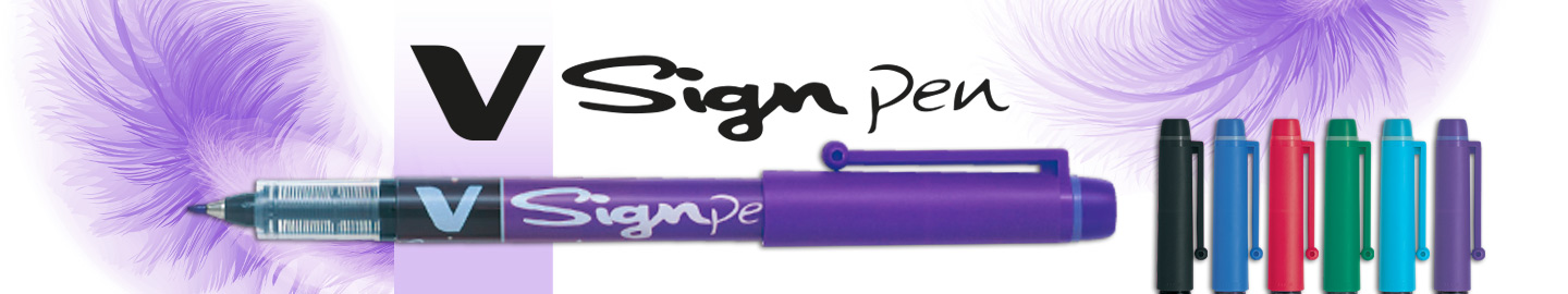 Pilot Fineliner Marker pens - V-Sign Pen