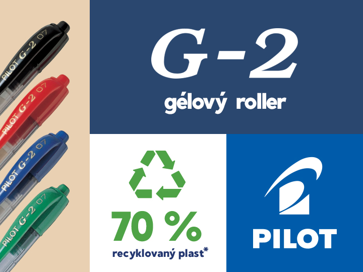 Pilot G-2 Gélové rollery