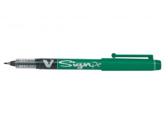 V-Sign Pen  - Liner - zelená - Stredný Hrot (M)