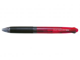 Feed -GP4 - Guľôčkové pero - červená - Begreen - Stredný Hrot (M)
