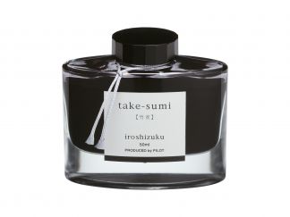 Sivá farba - Atramenty Iroshizuku  - čierna Take-Sumi - 50 ml