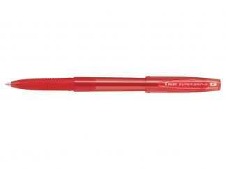 Super Grip G Cap - Guľôčkové pero - červená - Tenký Hrot (F)