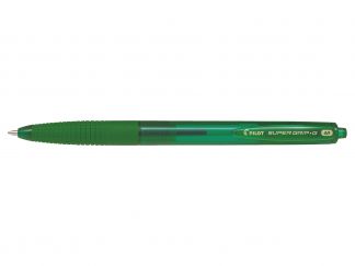 Super Grip G So stláčacím mechanizmom - Guľôčkové pero - zelená - Stredný Hrot (M)