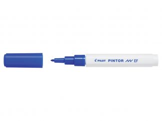 Pilot Pintor  - Popisovač - modrá - Extra Tenký Hrot (EF)
