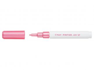 Pilot Pintor  - Popisovač - metalická ružová - Extra Tenký Hrot (EF)